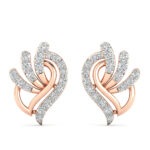 Hazel sparkling diamond earrings - Image 8