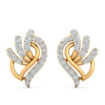 Hazel sparkling diamond earrings - Image 3