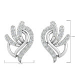 Hazel sparkling diamond earrings - Image 14
