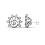Radiant Illusion diamond earrings - Image 11