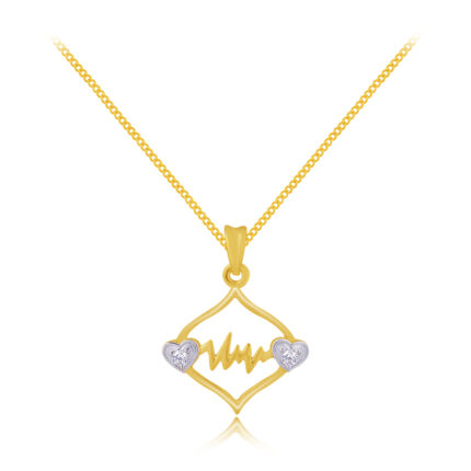 Dil Mil gaye Diamond Pendant (Without Chain)