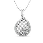 Freya Lattice diamond pendant (Without Chain) - Image 9