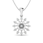 Glorious Flower sparkling pendant (Without Chain) - Image 11