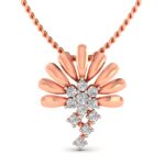 Floral Feather Glory pendant (Without Chain) - Image 4