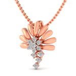 Floral Feather Glory pendant (Without Chain) - Image 5