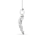 Nritya Ganapati diamond pendant (Without Chain) - Image 13