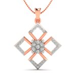Glittering Quartet diamond pendant - Image 4