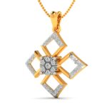 Glittering Quartet diamond pendant - Image 2
