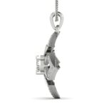 Glittering Quartet diamond pendant - Image 9