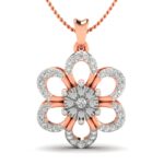 Superflora dazzling diamond pendant (Without Chain) - Image 4