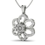 Superflora dazzling diamond pendant (Without Chain) - Image 8