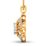 Superflora dazzling diamond pendant (Without Chain) - Image 3