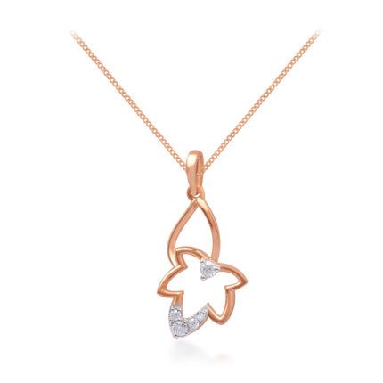 Noble Cane diamond pendant