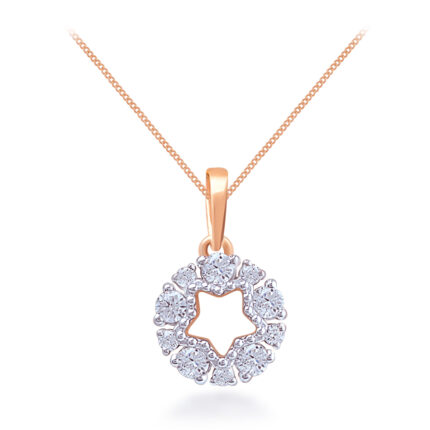 Bhavini Sitara sparkler pendant (Without Chain)