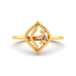 Luxuriant Headdress diamond ring